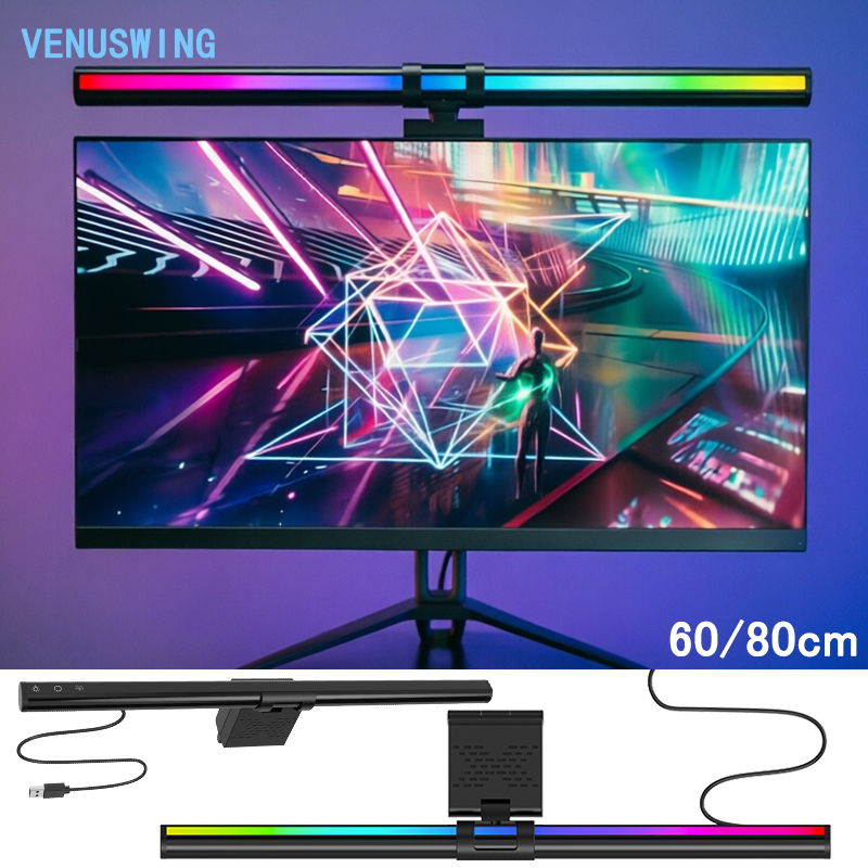 Home Office Lamp - RGB Işık 60/80 cm Oyun Atmosferi