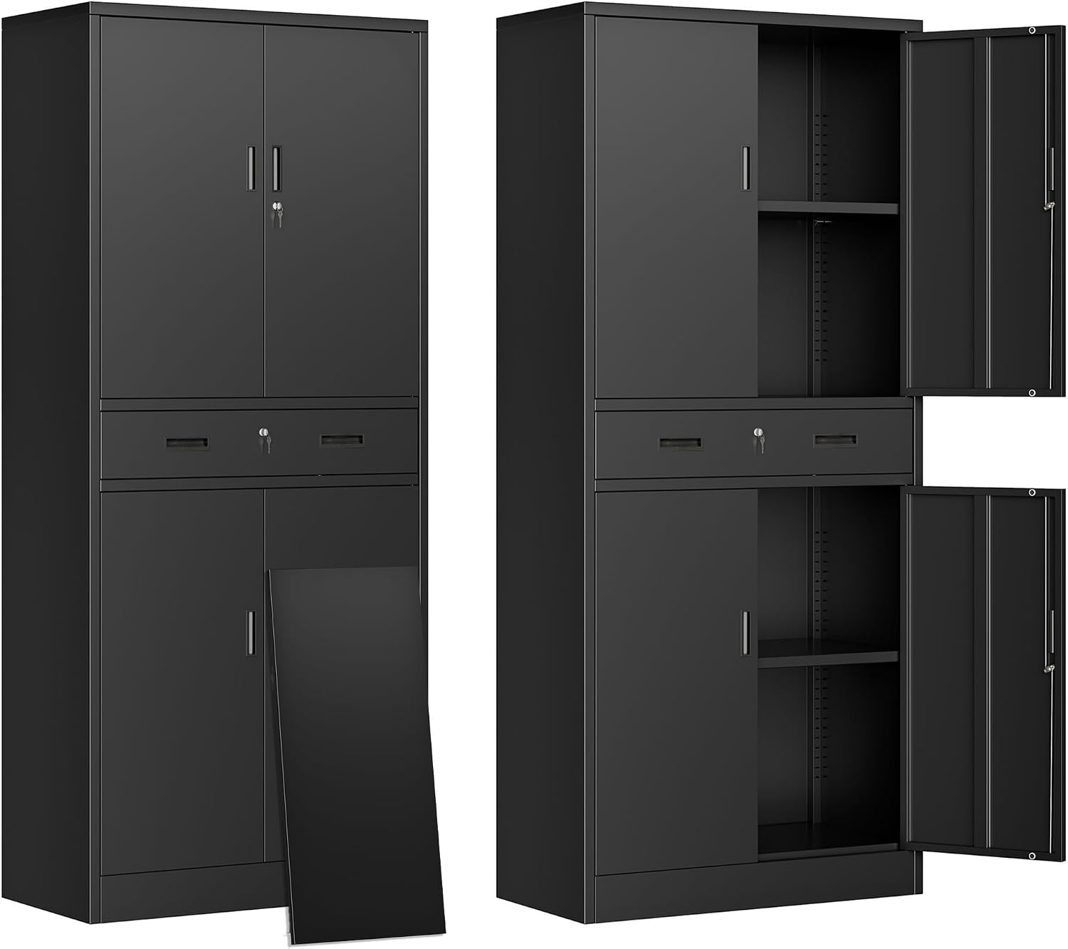 File Cabinet Drawer - Çekmeceli, Kilitlenebilir Alet ve Dosya Dolaplı