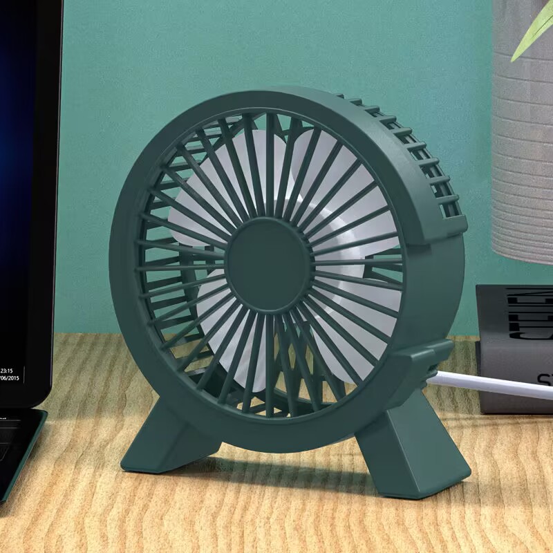 Home Office Student - Mini USB şarj edilebilir masa fanı
