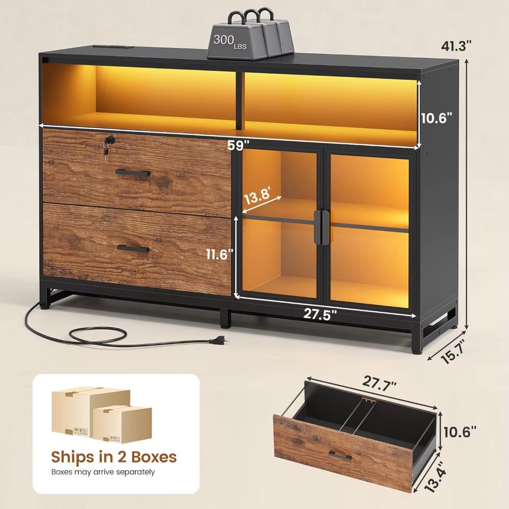 59 inç Dosya Dolabı, 2 Çekmece - File Cabinet Drawer incelemesi ve fiyatı