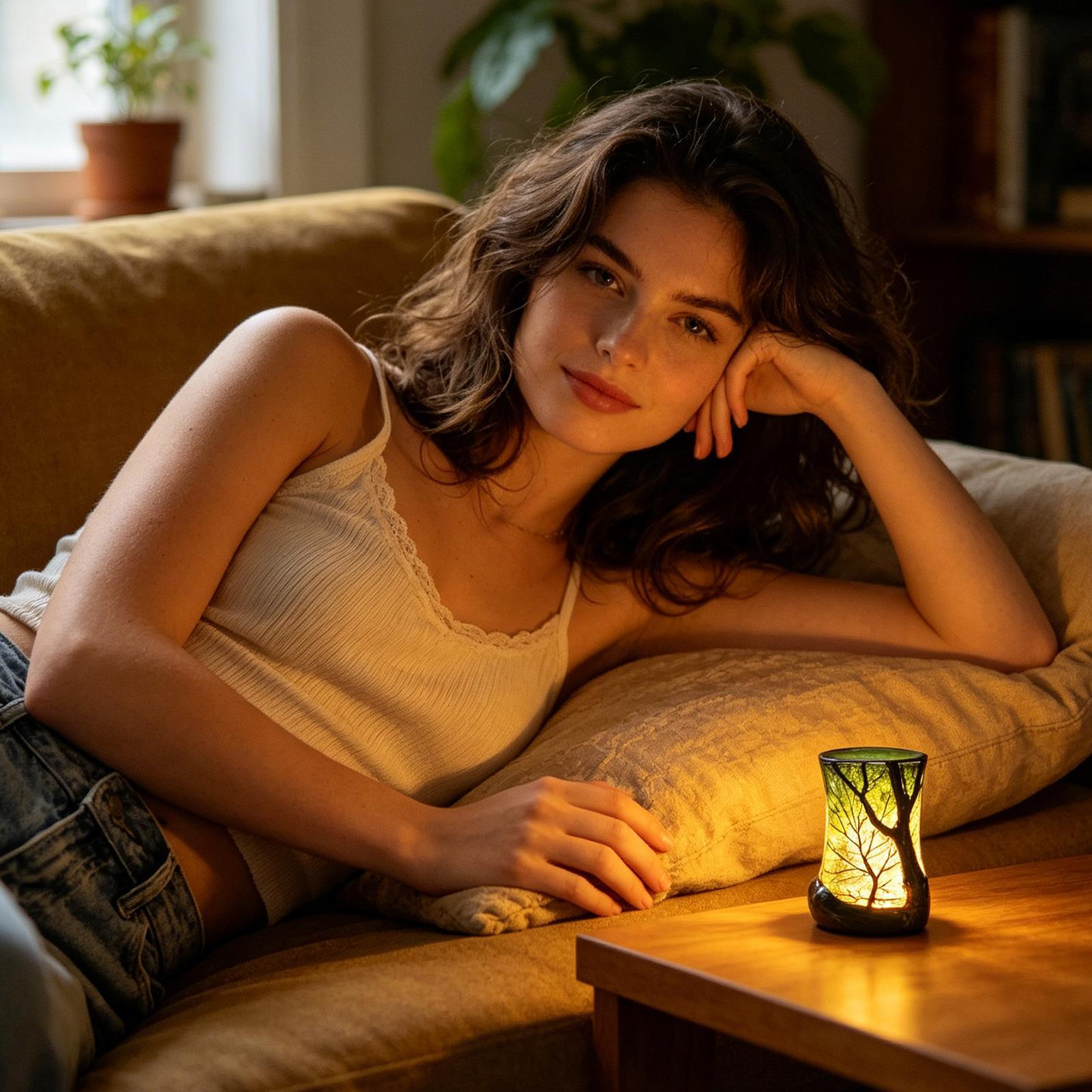 Başucu Masa Lambası Orman Gece - Home Office Lamp incelemesi ve fiyatı