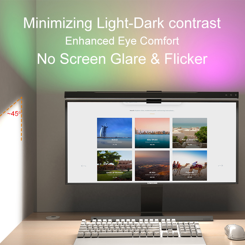 RGB Işık 60/80 cm Oyun Atmosfe - Home Office Lamp incelemesi ve fiyatı