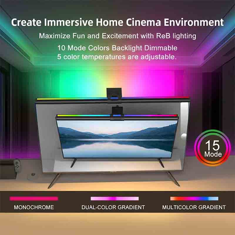 RGB Işık 60/80 cm Oyun Atmosfe - Home Office Lamp incelemesi ve fiyatı