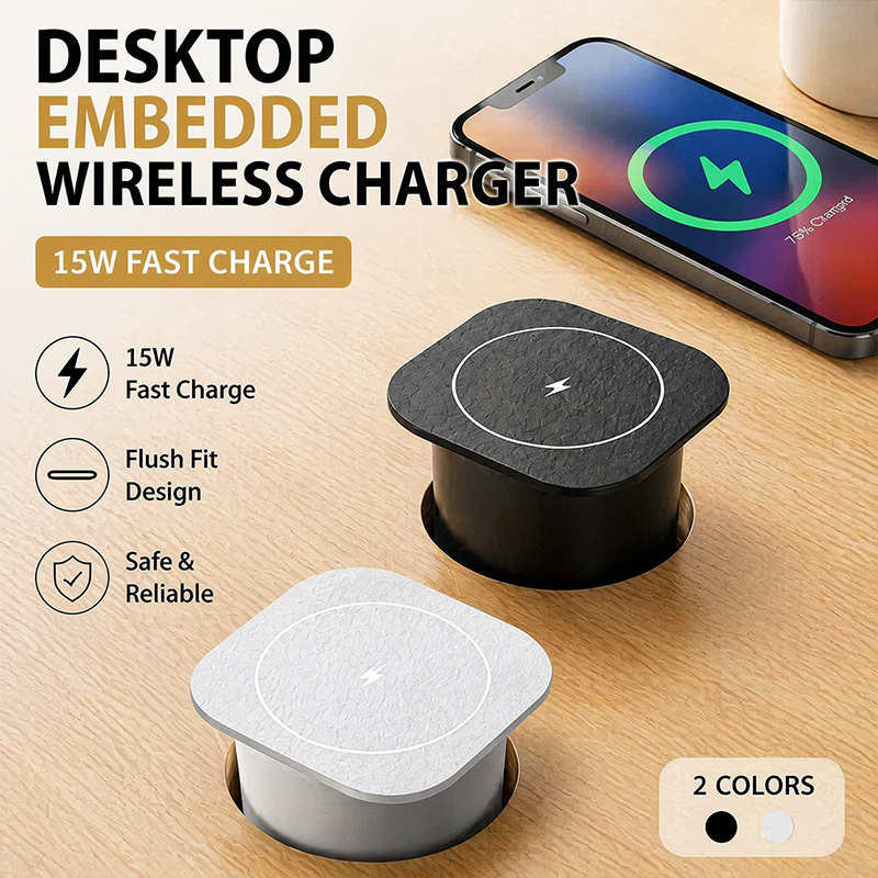 Gömülü Masaüstü Kablosuz Şarj  - Desk Charging Station incelemesi ve fiyatı