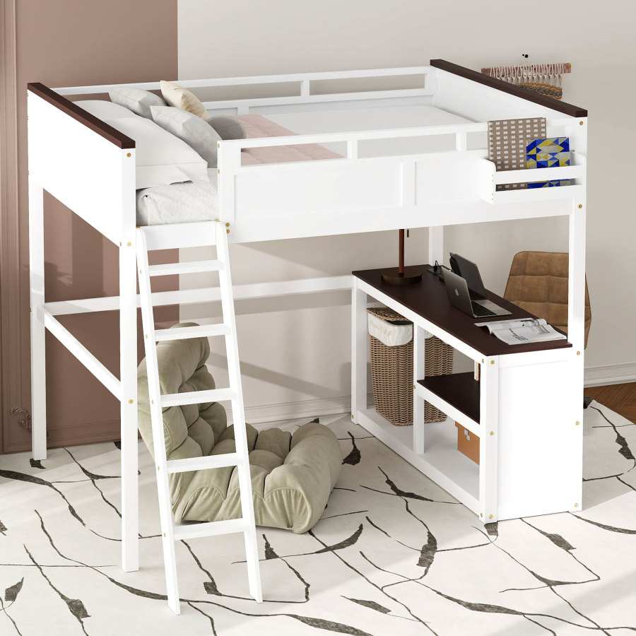 Kraliçe Boy Yüksek Yatak, Çalı - Desk Charging Station incelemesi ve fiyatı