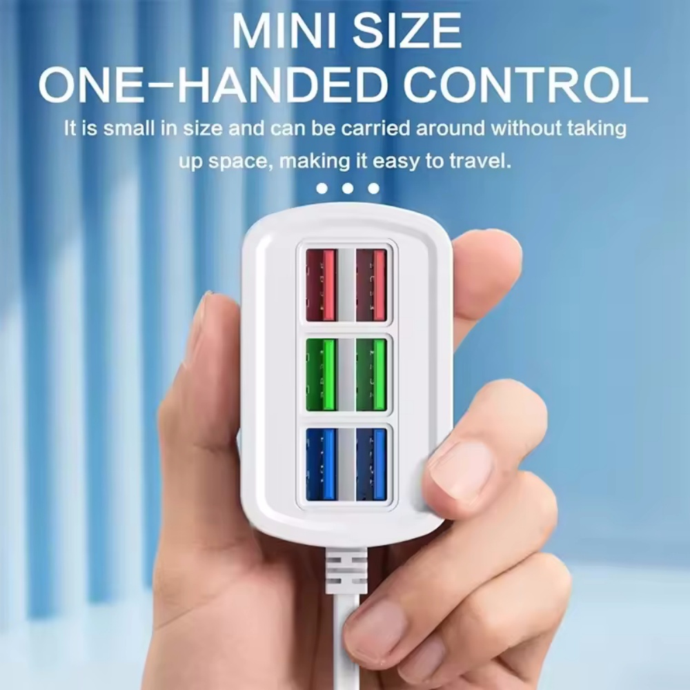Hızlı USB Şarj Cihazı 6'sı 1 A - Desk Charging Station incelemesi ve fiyatı