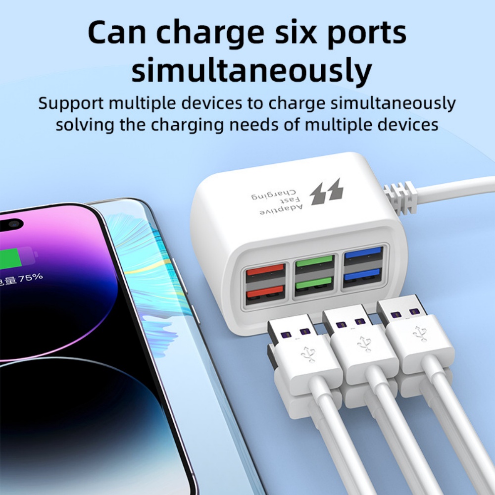 Hızlı USB Şarj Cihazı 6'sı 1 A - Desk Charging Station incelemesi ve fiyatı