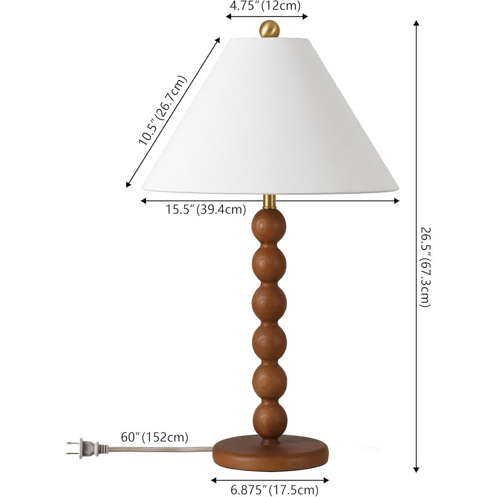 Doğal Kahverengi Reçine Yığılm - Home Office Lamp incelemesi ve fiyatı