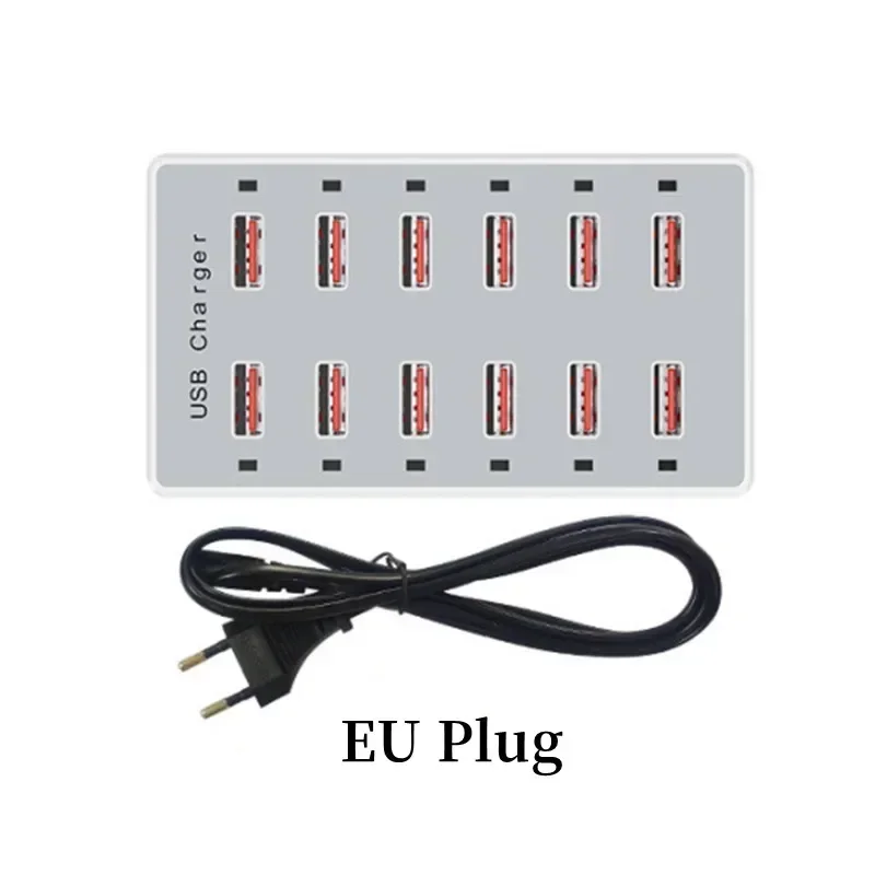 USB şarj istasyonu 60W 12-port - Desk Charging Station incelemesi ve fiyatı