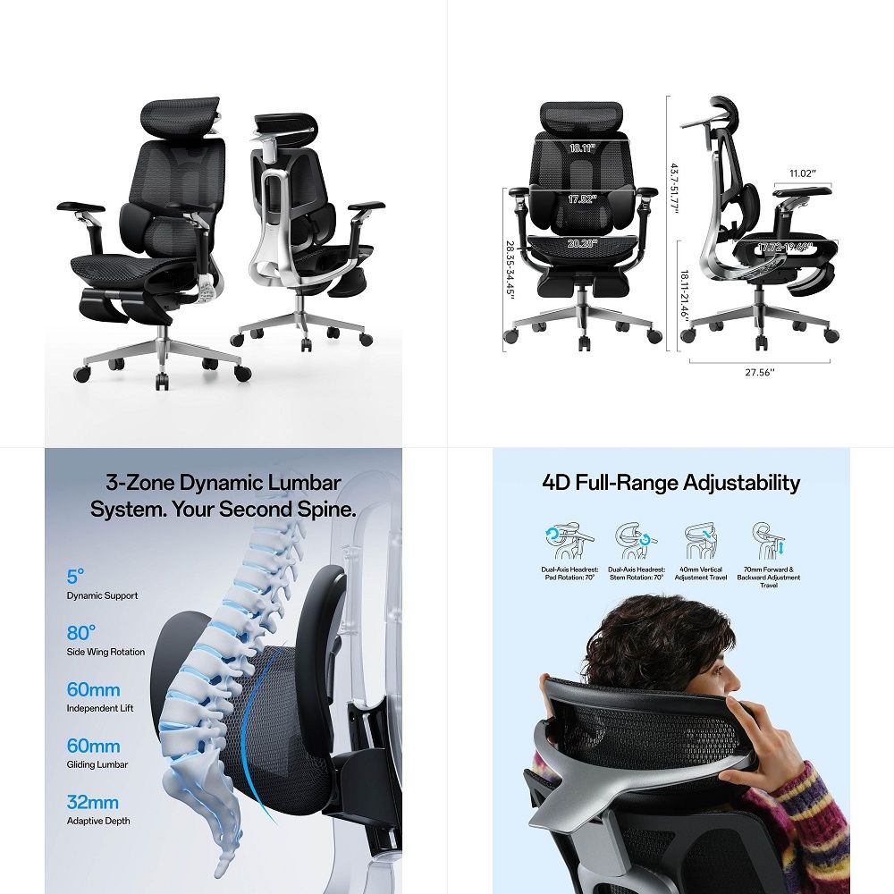 E3 Pro 2026 Edition Ergonomik  - Ergonomic Office Chair incelemesi ve fiyatı